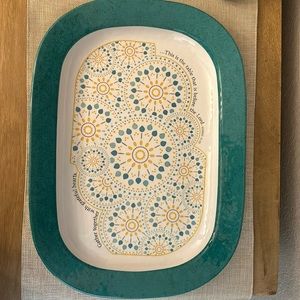 Mary & Martha serving platter